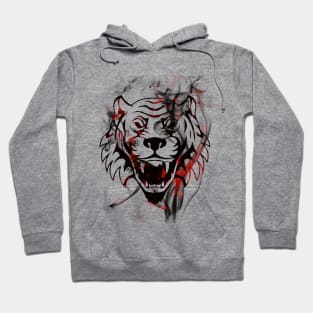 Adventure Tiger Flame Hoodie